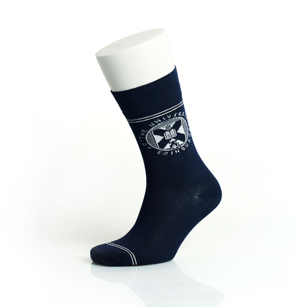 Classic Dress Sock in 75% combed cotton, 23% nylon, 2% elastane, a branded socks printed with your logo (view 5)