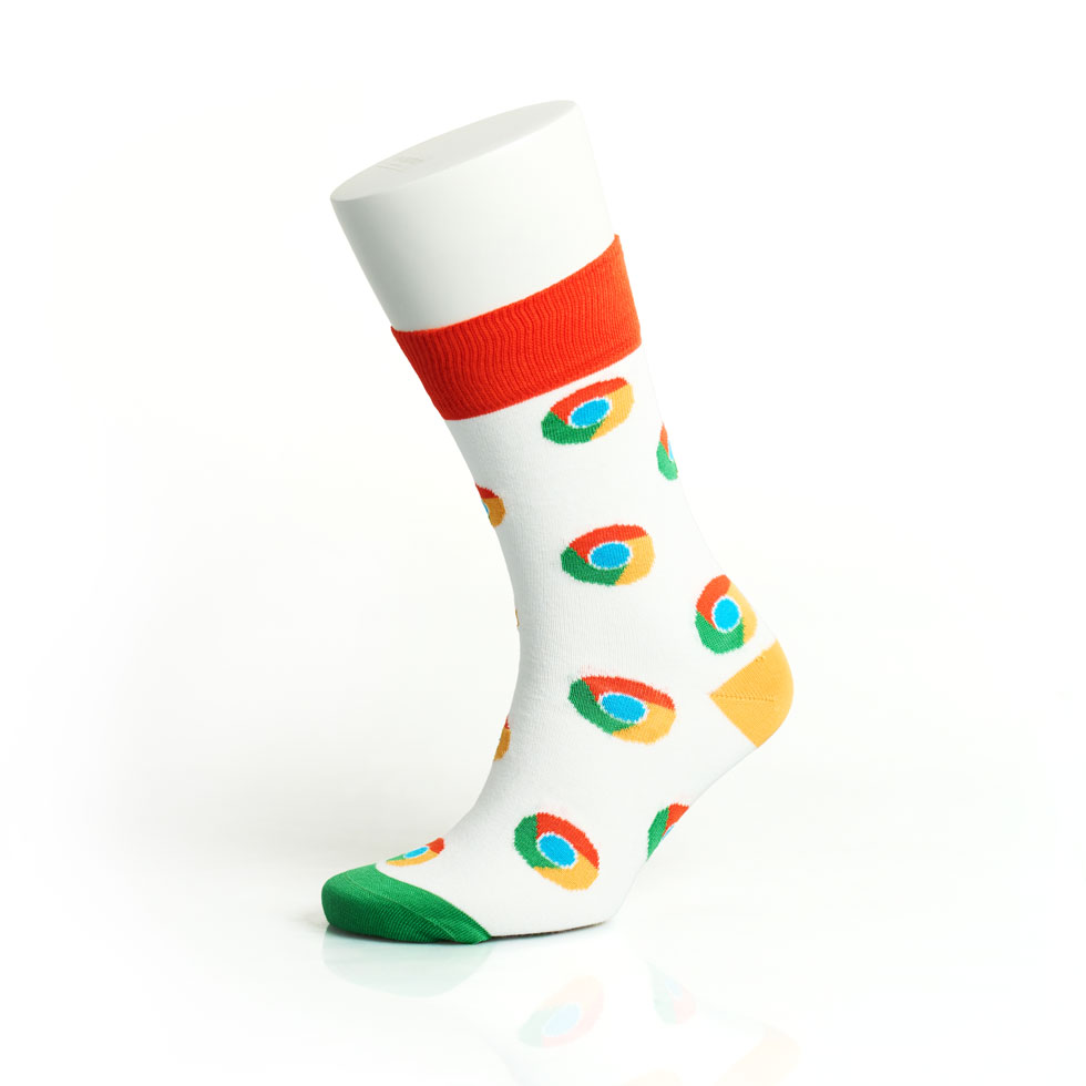 Classic Dress Sock in 75% combed cotton, 23% nylon, 2% elastane, a branded socks printed with your logo