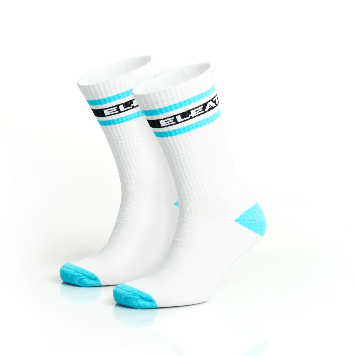 Athletic Crew Sport Sock in 75% combed cotton, 23% nylon, 2% elastane, a branded socks printed with your logo (view 4)